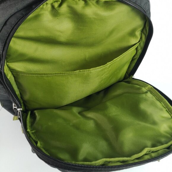 Eddie Bauer First Adventure Baby Diaper Bag Backpack Grey/Green w/changing mat - Picture 10 of 15